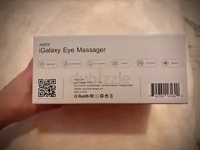 ARES iGalaxy Eye Massager - Portable Foldable Wireless (Like New Box)