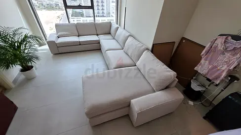 Excellent condition Ikea kivik ushape sofa
