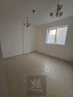 Apartment for rent in Al Qulaya Sharjah One bedroom and hall Central AC Master bedroom Two bathrooms