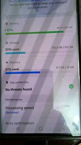 S22 Ultra 512 GB storage 12 GB RAM