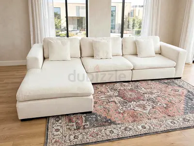 Marina home Feather filled Sofa Beige