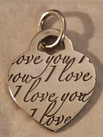 Authentic Tiffany & Co heart pendant