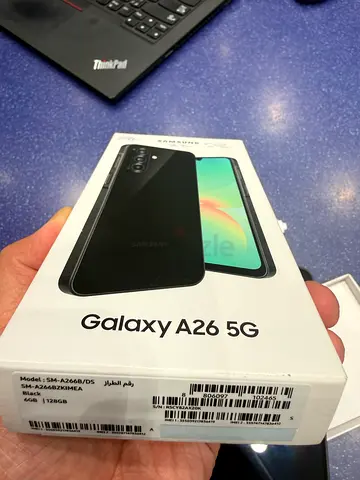 Samsung Galaxy A26 5g 6GB/128GB - Black (new with box)