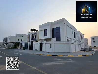 خلف الخدمات مباشرة | تملك فيلا كورنر فاخرة بالزاهية عجمان | 5 غرف ماستر |لقطة بسعر تنافسي