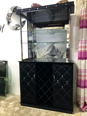 Velvet Bar Cabinet