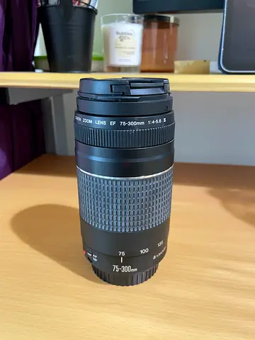 Canon EF 75-300mm f/4-5.6 III Telephoto Zoom Lens - Perfect Condition