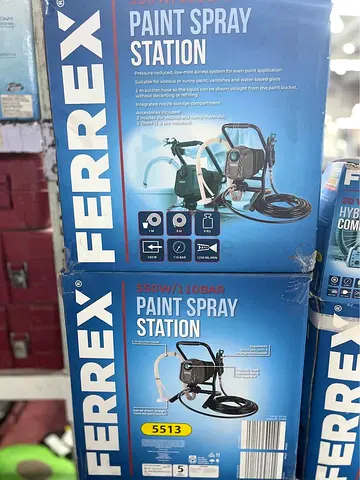 Ferrex paint spray station
