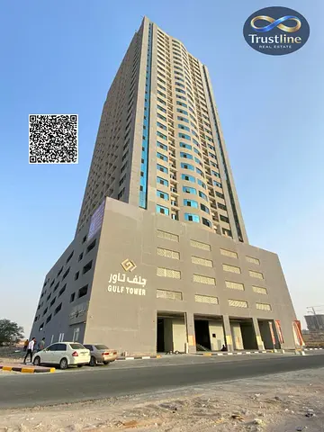 2Bhk for sale in Gulf Tower; a new building with a monthly installment of 5,400 and a reasonable down payment-----
