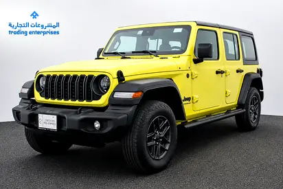 2024 | Jeep Wrangler 4 Door Sport 2.0L | Certified by Alfuttaim