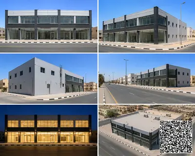 Investment Building for Sale in Al Helio 2 Ajman on Al Zubair Street 2906 Sq Ft 4 Studios One Bedroom Apartment Roof Studio 3 Shops Annual Income AED
