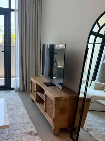 Pinky Solid Wood & Rattan TV Cabinet – 160cm