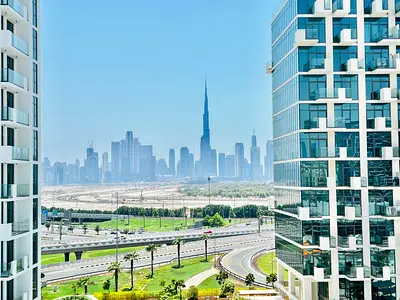 Burj Kahlifa View // Spacious Studio Flat Just 50k Rent 4 Cheques & Kitchen Appliances