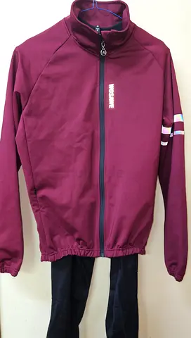 Maroon Zip-Up Sports Jacket (Men's) - Good Condition