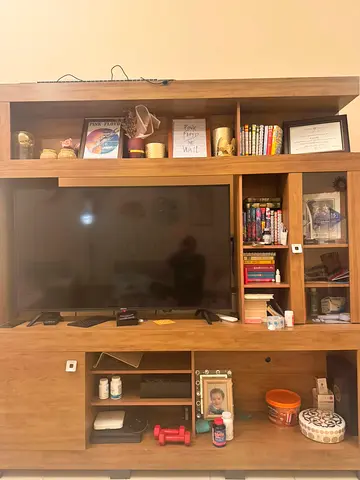 Wooden tv stand