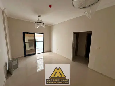 غرفة وصالة للإيجار بالراشدية 1 عجمان، أول ساكن، بلكونة، حمام، تكييف مركزي، خزائن، صيانة، 32 ألف.