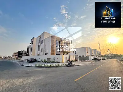 فيلا زاوية امام حديقة الحميدية والمسجد وجميع الخدمات بسعر شامل رسوم التسجيل كهرباء مياه مكيفيات مع تملك الحر