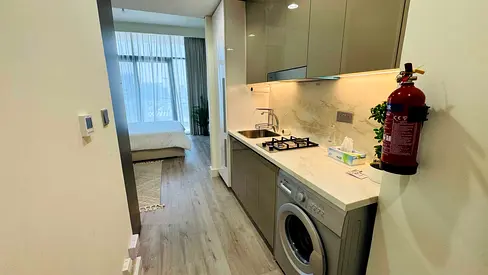 Fully Furnished Studio | Ready to Move In | Azizi Riviera 29