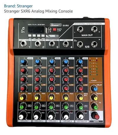 Analog Mixer Console