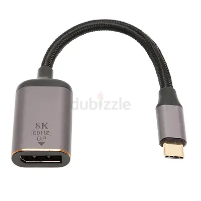 Anker USB C to DisplayPort 8k Adapter•( 8K 60Hz or 4K 144Hz)High-Resolution Plug And Play