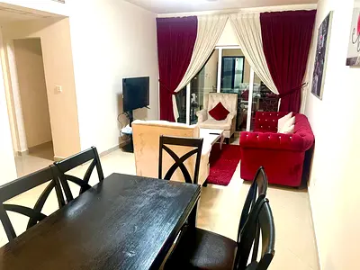 One-bedroom hall in Al Taawun ready 3800 per month with internet
