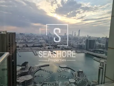 High Floor | 1BR Sea View | Balcony | Marina Blue