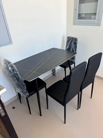 Brand New Marble Top Dining Set 4 Seatr New For Sale