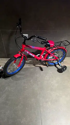Kids' 16-inch Bicycle with Training Wheels - Good Condition