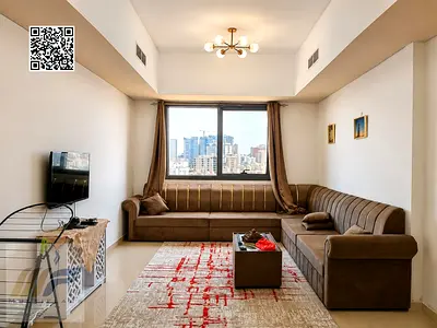 Monthly Rent in Al Nuaimiya 1 Tower | Spacious 1 Bedroom Apartment | 970 Sq.ft. | Only AED 3,700/Month