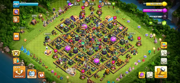 Clash of clans town hall 14