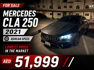 Mercedes Benz CLA 250 (AMG Kit) | 2021 | Low KM