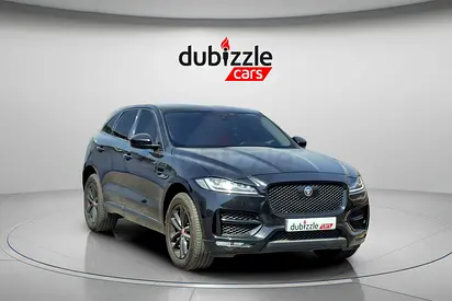 AED 1292/month | 2020 Jaguar F-Pace  | GCC Specs | Ref#494517