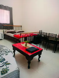 One BHK with furnished Master Bed Room including wash room .