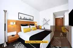 Furnished Studio Hotel Apartment | Sky Central | Downtown City View