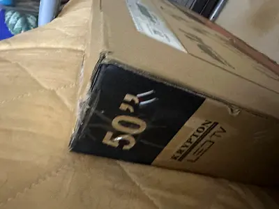 50-inch LED TV (boxed) - unused condition