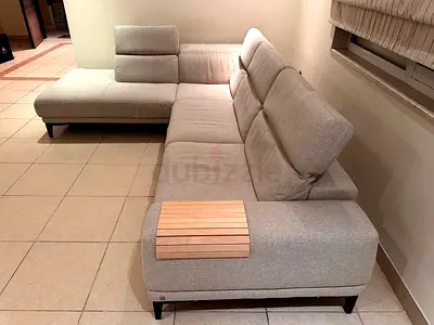 Brand new condition Natuzzi L Shape Sofa