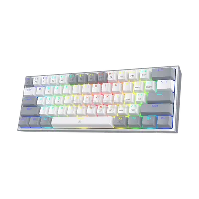 Redragon K617 Fizz 60% Mechanical Keyboard – Good Condition