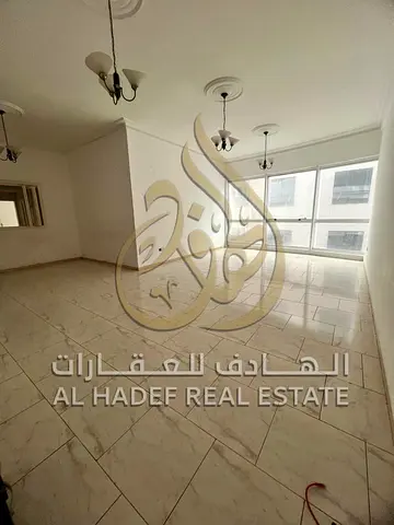 شقة 3 غرف وصالة للإيجار في المجاز 2 | غرفة خادمة | شهر مجاني | مسبح وتكييف مجاني | 4 دفعات