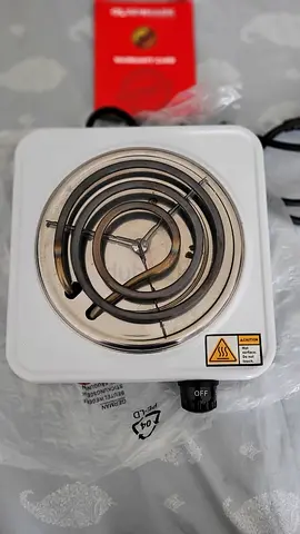Single Electric Hot Plate / Portable Coil Stove - Good Working Condition