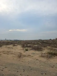 For sale industrial land in the industrial sand dunes of Sharjah