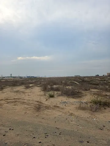 For sale industrial land in the industrial sand dunes of Sharjah