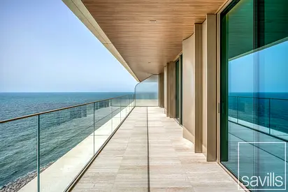 Full Sea Sunset View | Vacant | Extended Balcony