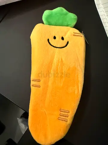 Kids Cute Carrot Pencil Case