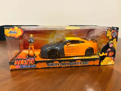 Naruto Jada Nissan GTR Set