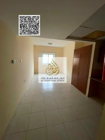 شقه استديو  ايجار سنوى بمنطقه الراشديه 3 عجمان