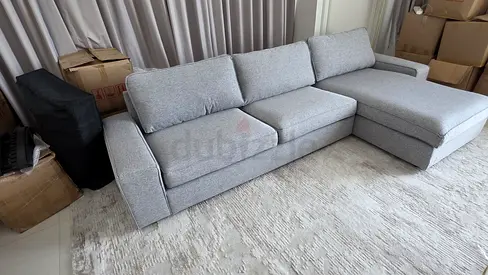 Ikea kivik L shape sofa