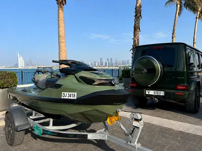 Sea-Doo GTX Limited 300 موديل 2022 | لون ليمتد نادر + تريلا + PPF💚🔥🔥🔥🔥🔥