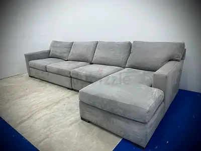 Amazing crate&barrel lshape four seater sofa
