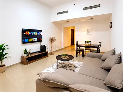 Spacious 1BR with 2 Balcony | Monthly Rental | WiFi, Parking, Pool & Gym Included