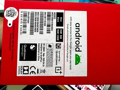 OnePlus 8pro 128GB (Boxed) - Black