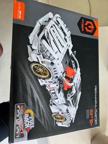 Mechanical Master Pull-Back Race Car Building Kit (New in Box)